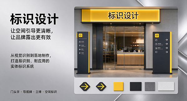 解放区标识设计